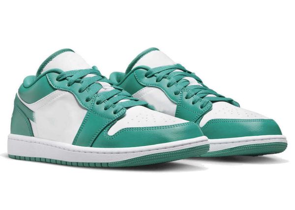 

shoes sneakers turquoise surfaces white green dc0774-132 original low 1 1s