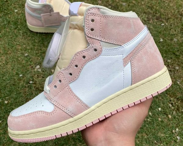 

shoes jumpman 1 high og wmns washed pink 1s atmosphere/white-muslin-sail sneaker