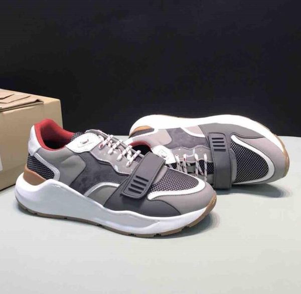 

retro men's shoes new casual shoes in autumn and winter velcro classic plaid sneakers cotton plaid rubber outsole comfortable light sli, Black