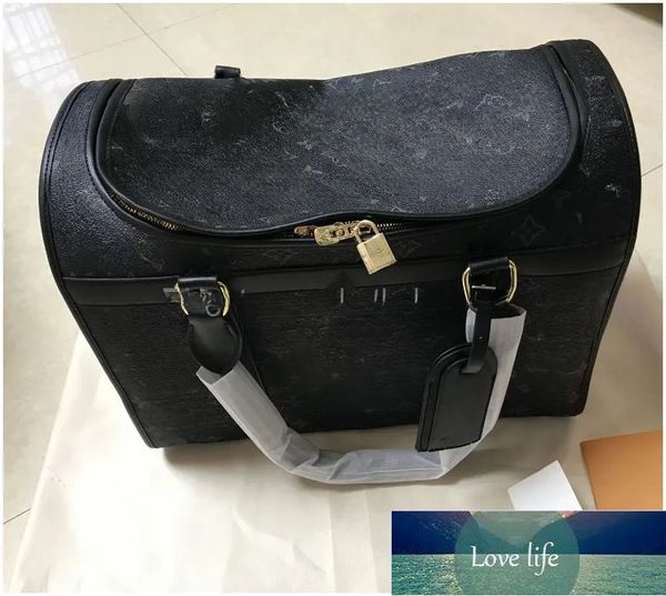 Dog Carrier Classic Breathable Designer Pet Supplies Pu Leather Dogs Carriers Fashionable Pets Portable Backpacks Simple