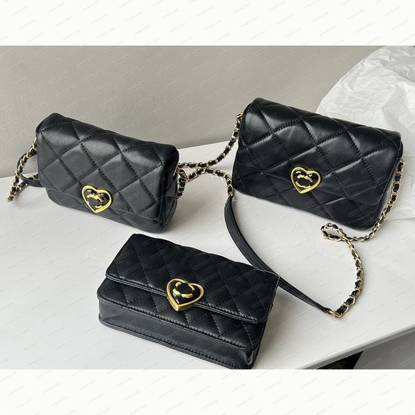 

designer bag bright leather shoulder bag women's fashion classic flap square fatty chain bag ringer texture diagonal crossbody bag mini