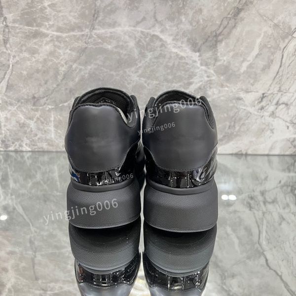 

2023women designer quality sneakers white blak shoes brand low sneaker leather rubber sole causal shoes, Black