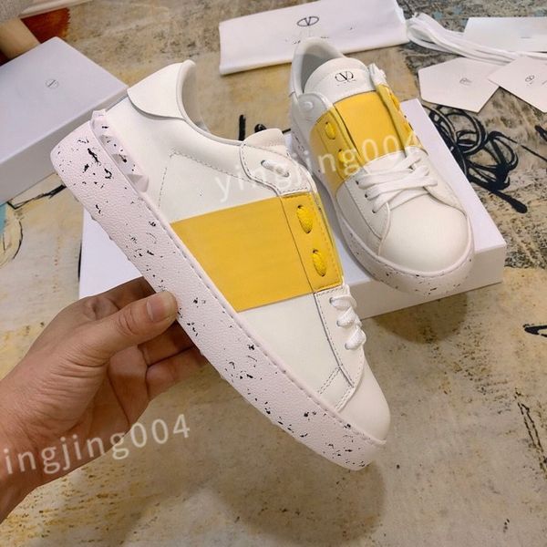 

new luxurys mens womens boots sneaker fashion casual shoes leather shoe walking mens sports trainers sneakers, Black