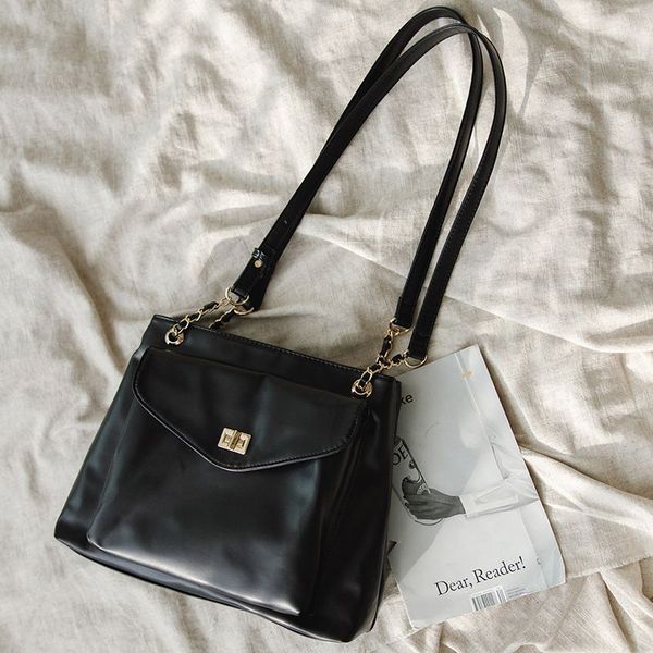 

professional custom design women bag fashion women handbags chains structured bags, Black;red