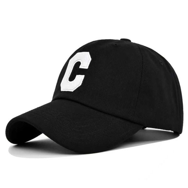 

fashion cotton baseball caps for men women summer letter c embroidered snapback hats outdoor sport casquette dad hat gorro p230424, Yellow