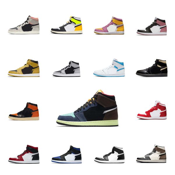 

jorden 1s men basketball shoes women jumpman 1 og patent panda university blue dark mocha bred shadow unc twist smoke grey mens women sneake