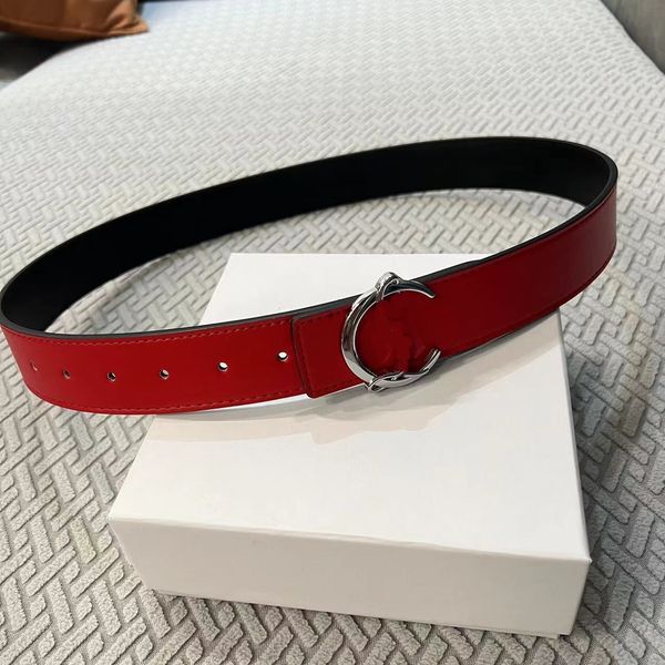 

retail wholesale designer belt luxury women men classic casual smooth gold silver buckle width 3.8cm size 105-125cm fashion versatile good w, Black;brown