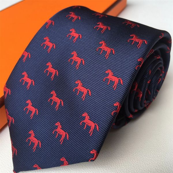 

men's letter tie silk yarn-dyed jacquard classic animal woven party wedding business fashion brand casual designer suit ties, Blue;purple