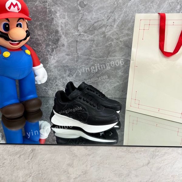 

mens designer quality sneakers white blak shoes brand low sneaker leather rubber sole causal shoes, Black