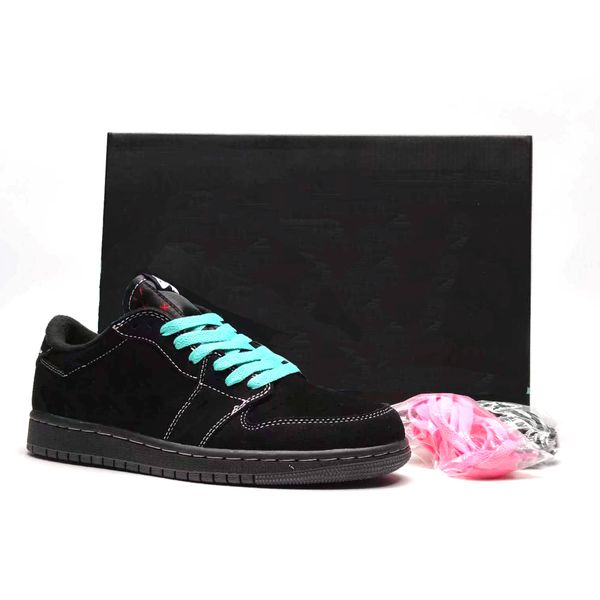 

2023 jumpman 1 x tiffany blue basketball shoes 1s low diy ts x black phantom blue men women designer trainers sports sneakers flat jogging w