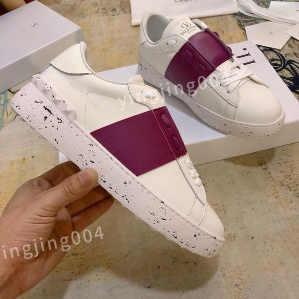 

new luxurys mens womens boots sneaker fashion casual shoes leather shoe walking mens sports trainers sneakers, Black