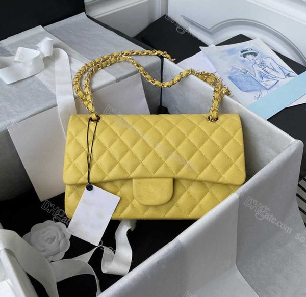 

evening bags designer 7a classic flap chain shoulder bag women crossbody luxury caviar grain sheepskins leather fashion handbag