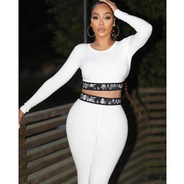 

plus size yoga clothes women tracksuits dg designer tshirt pants two piece yoga suit tong sleeved t shirt trousers set womens sportswear, Gray