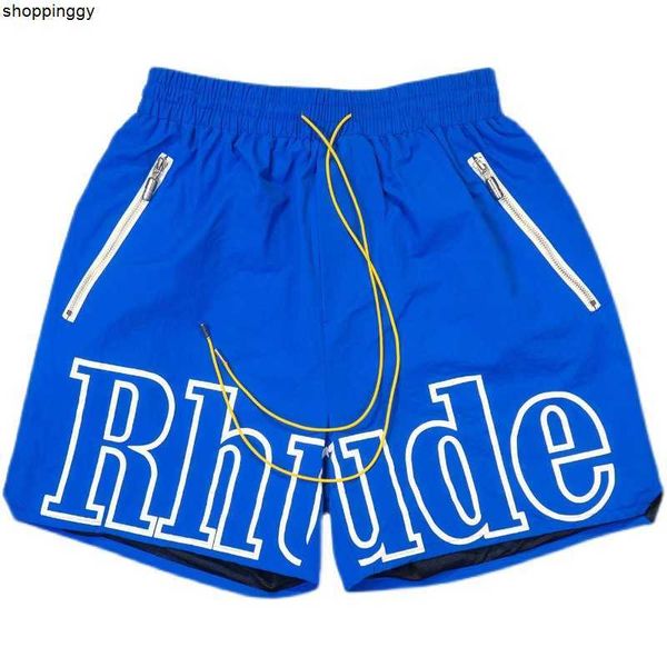 

shorts rhude letters printing designer fashion large size xxl 3xl 4xl sweatpants pants summer beach pant, White;black
