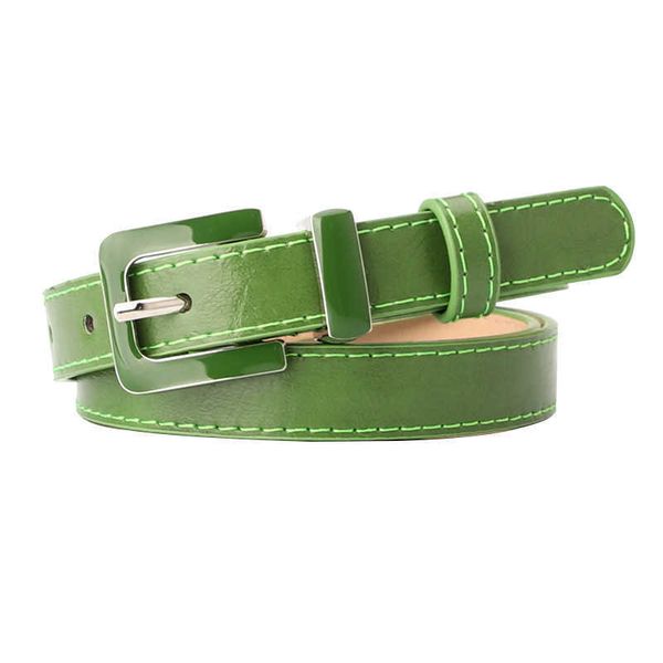 

belts belt for women alloy buckle female jeans belt oil drop leather ladies dress waist belt wild black green waistband w0424, Black;brown