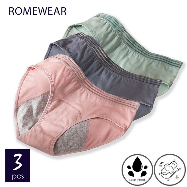 

women's panties leak proof underwear for women menstrual period panties pants ladies lace plus size incontinence briefs 3pcs/set 230424, Black;pink