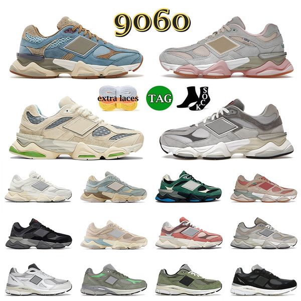 

9060 authentic designer running shoes men women bodega joe freshgoods bricks wood rain cloud grey sea salt blue haze team forest green 990 v