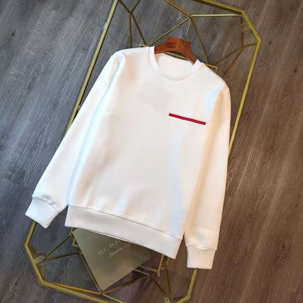 

men's hoodies sweatshirts designer sport hoodie hip hop sweater pure cotton long sleeve shirt round neck pocket letter printing pullove, Black