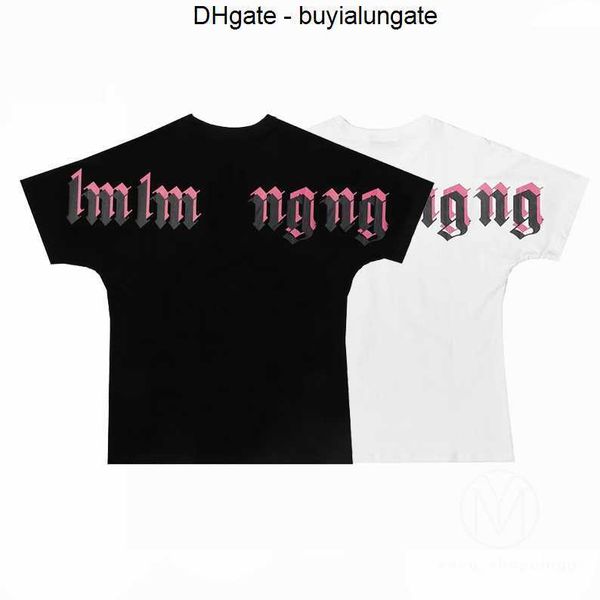 

mens tshirts tshirt angels summer mens womens designers t shirts palms luxurys letter cotton tshirts clothing polos short sleeve high1 qual, White;black