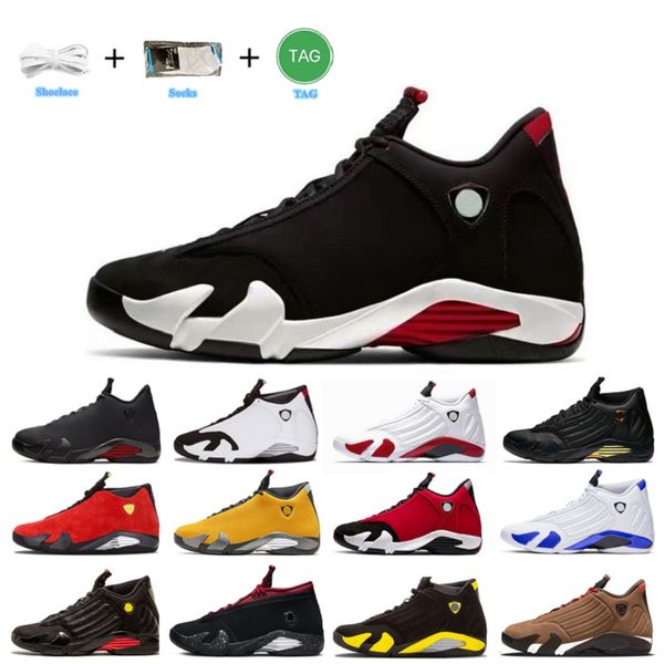 

jumpman 14 14s mens basketball shoes winterized light ginger fortune candy cane black toe hyper royal red lipstick men trainers sports sneak