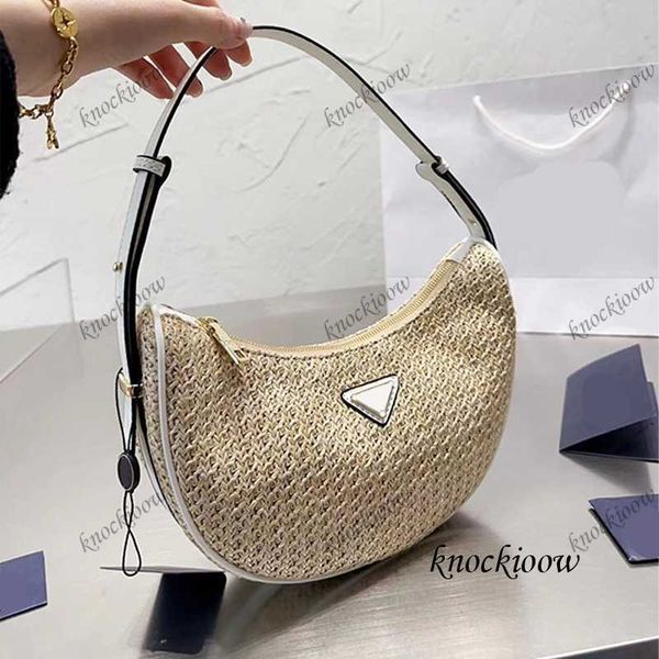 

new straw handbag underarm design beautiful summer beach bag straw and leather combo designer bag women handbag raffia bag sunshine grass st