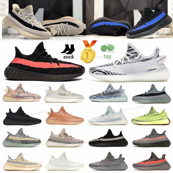 

designer men women sports casual shoe runner bone onyx 2.0 dazzling blue mx oat tailgate reflective zebra beluga natural cinder carbon yeche, Black