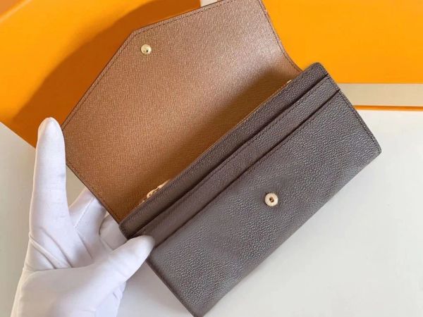 

wholesale genuine leather wallets holders 10 colors fashion single zipper pocke men women wallet lady ladies long purse with box card, Red;black