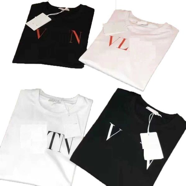 

men's t-shirts chao brand angel letter direct spray printing short sleeve t-shirt palm tree net red youth spring and summer558, White;black