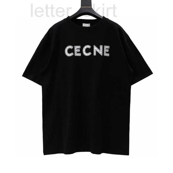 

men's plus tees & polos luxuriousmen's round neck embroidered and printed polar style summer wear with street pure cotton t-shirts, Black;brown