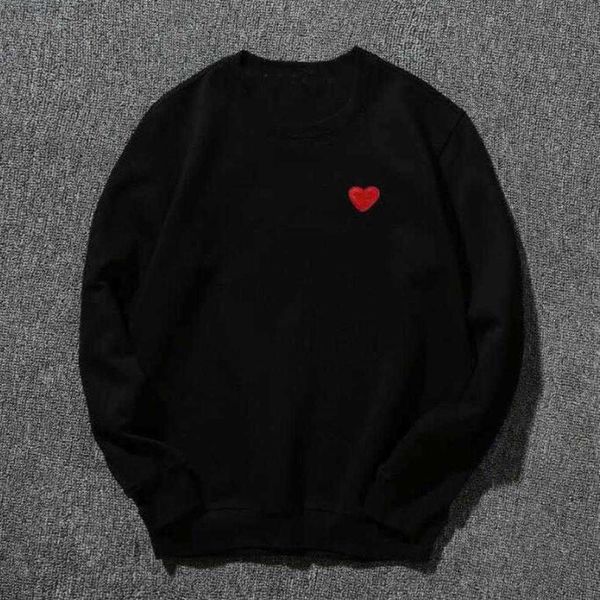 

brand designer love heart embroidery printing hoodies for mens hoodie sweatshirt loose style fashion tide winter coat pullover hom277u, Black