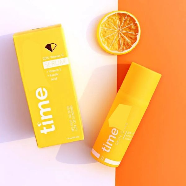 

time les serum skin care tim less 20% vitamin c 30ml q10 serum b5 face care serum essence ve ferulic acid