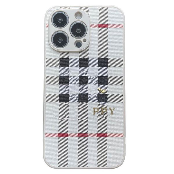 

phonecase for iphone 14 13 12 11 pro promax xsmax xr xs 6 7 8 plus brand designer leather mobile phone cases pu shell ultra cover 2304244pe, Silver