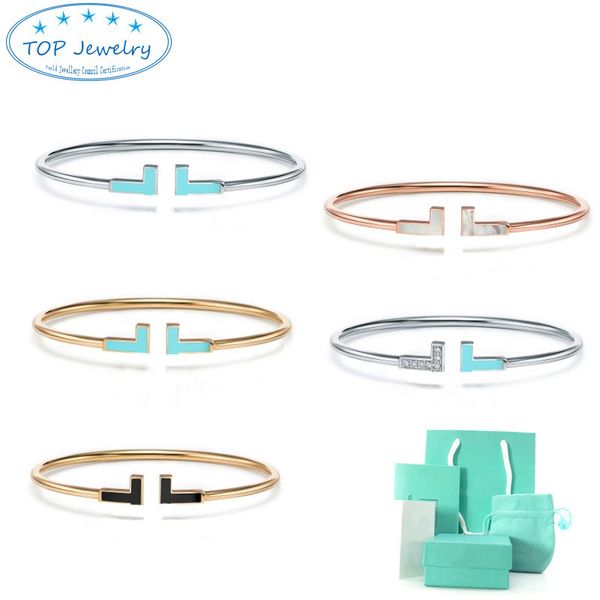 

open bracelet initial designer luxury bracelet women festival couple gifts luxury fashion brand jewelry with gift box, Golden;silver