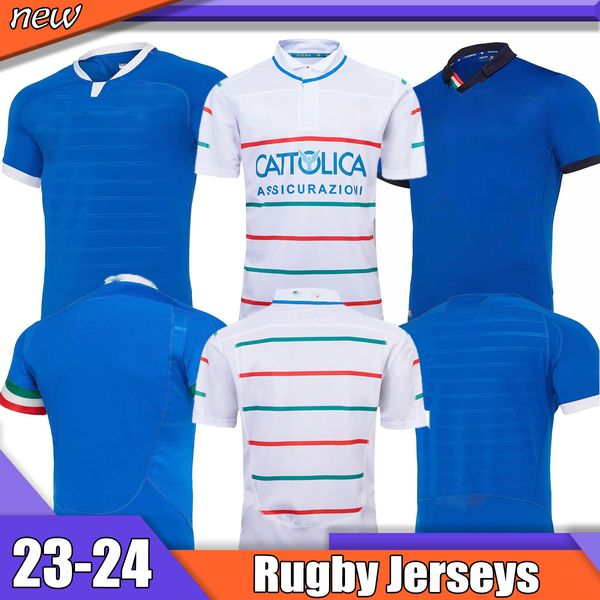 

19 20 italia home away italy rugby jerseys italia shirt national team italy league blue white high-quality rugby shirt s-3xl rugby camisetas, Black;gray