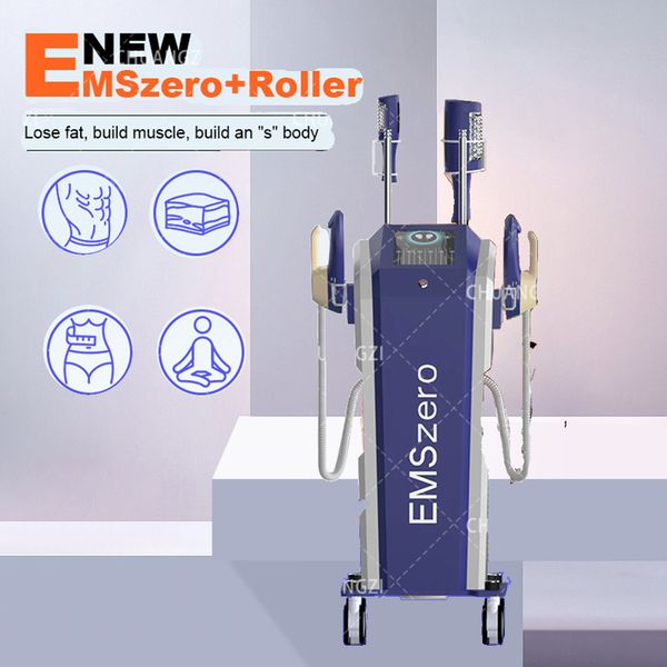 

2023 rf nova 14 tesla high frequency stimulation roller massage with stimulating rf emszero machine slimming muscle for fitness