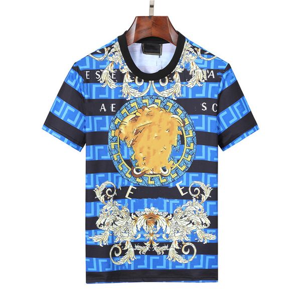 

men's t-shirt 2023 fashionable men's t-shirts medusa cotton anti-wrinkle printed alphabet couple casual wear student short sleeve, White;black