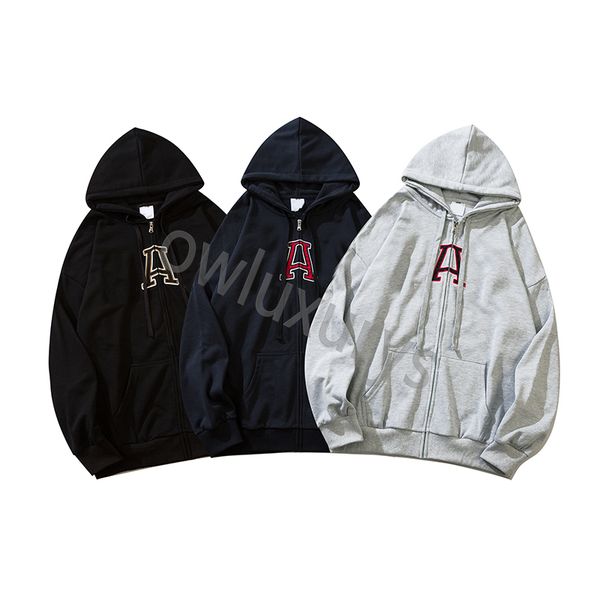 

men's hoodies designer hoodie women sweatshirts streetwear pullover galleryew loose lovers depts clothing, Black