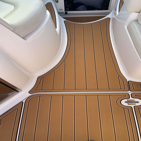 

2005 chaparral signature 290 swim platform cockpit boat eva teak floor pad mat