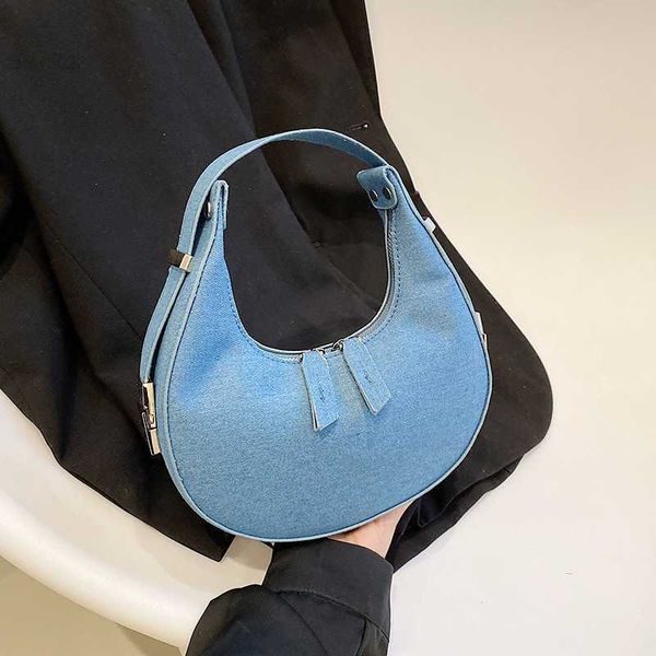 

totes 2022 brand armpit bag for women fashion print half moon bag shoulder bag women purses and handbags cute clutch