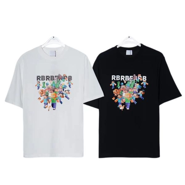 

mens t shirt designer bag luxury brand popular mens shirt summer new round neck sweat absorbing short sleeve outdoor breathable cotton print, White;black