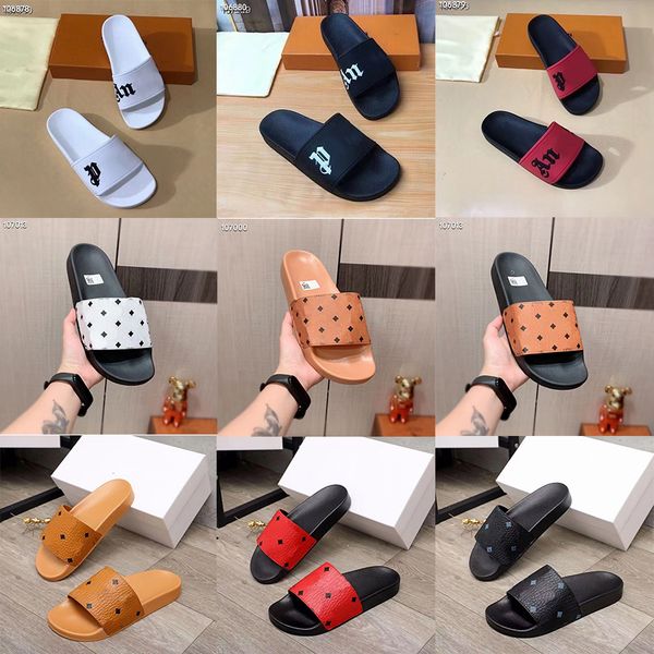

shoes slippers summer designer luxury women sandal leather flat slide lady beach flip flop slipper 35-45