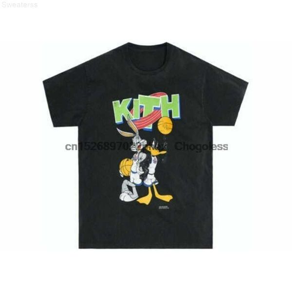 

men's t-shirts kith x looney tunes kithjam vintage t shirt, White;black