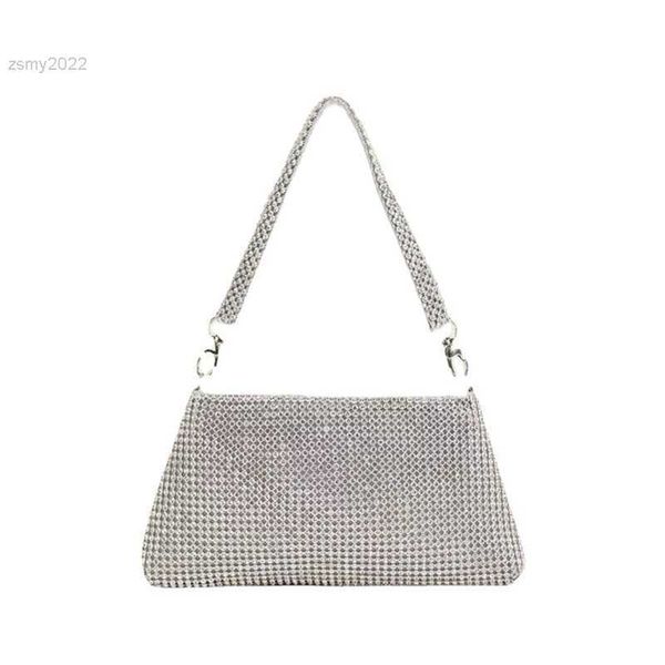 

totes diamond women's shoulder bag designer purses and handbags luxury evening bags chain underarm bag female clutch dinner bag