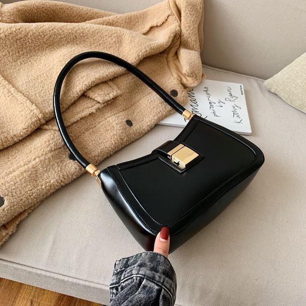 

evening bags small solid color pu leather crossbody for women simple chain travel messenger shoulder bag female handbags 230424
