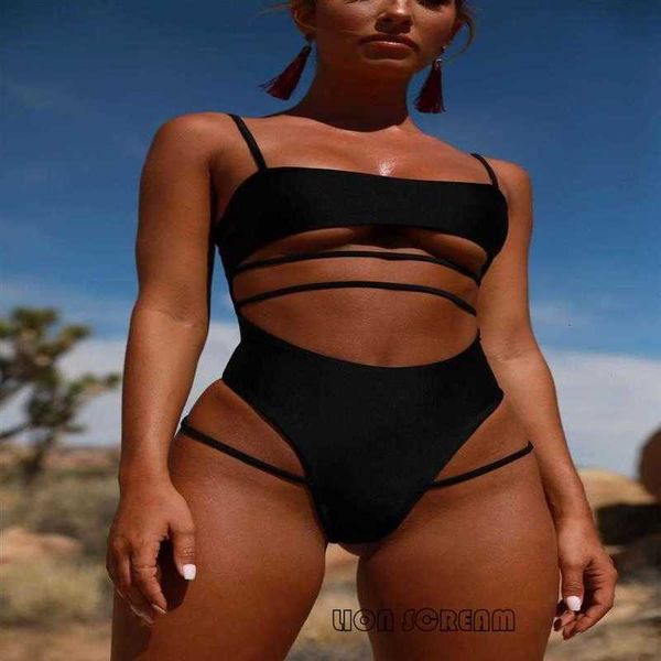 

luxury designer bandage swimwear for women bikini 2019 one-piece monokini bodysuit one piece swimsuit woman swim wear bathing sui237o, White;black