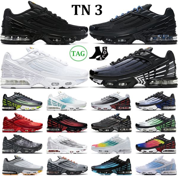 

ale tn plus 3 running shoes men women tn 3 triple white black laser blue radiant red zebra obsidian neon bred mens trainers outdoor sneakers