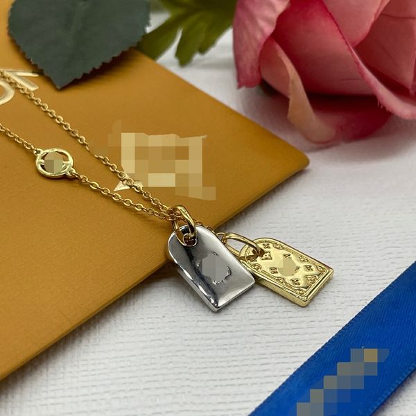 

luxury brand necklace pendant designer fashion jewelry cjeweler letter plated gold silver chain for men woman trendy tiktok have necklaces j