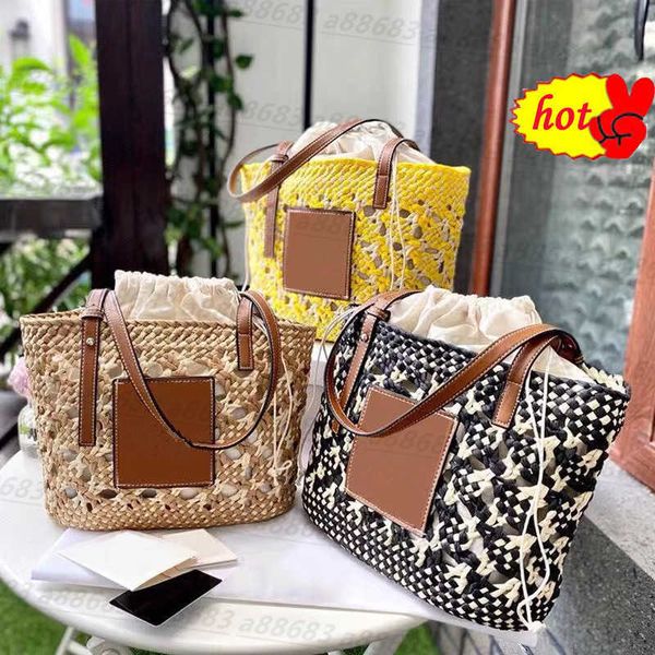 

luxury beach bags designer genuine leather totes summer cross body men the tote bag fashion women's handbags bag travel straw classic s