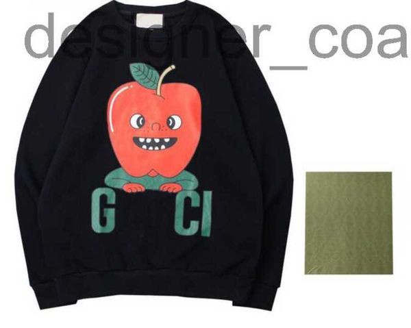 

men's hoodies & sweatshirts designerautumn and winter designer fashion alphabet print coat elegant and simple custom curly fabric size, Black