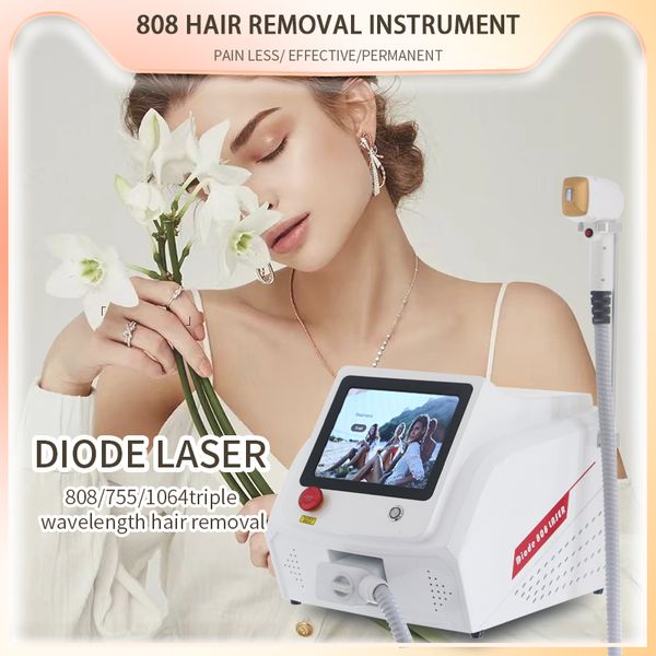 

2023 new diade 755 808 1064 nm diode high power 2000w platinum three wavelength ice hair removal machine
